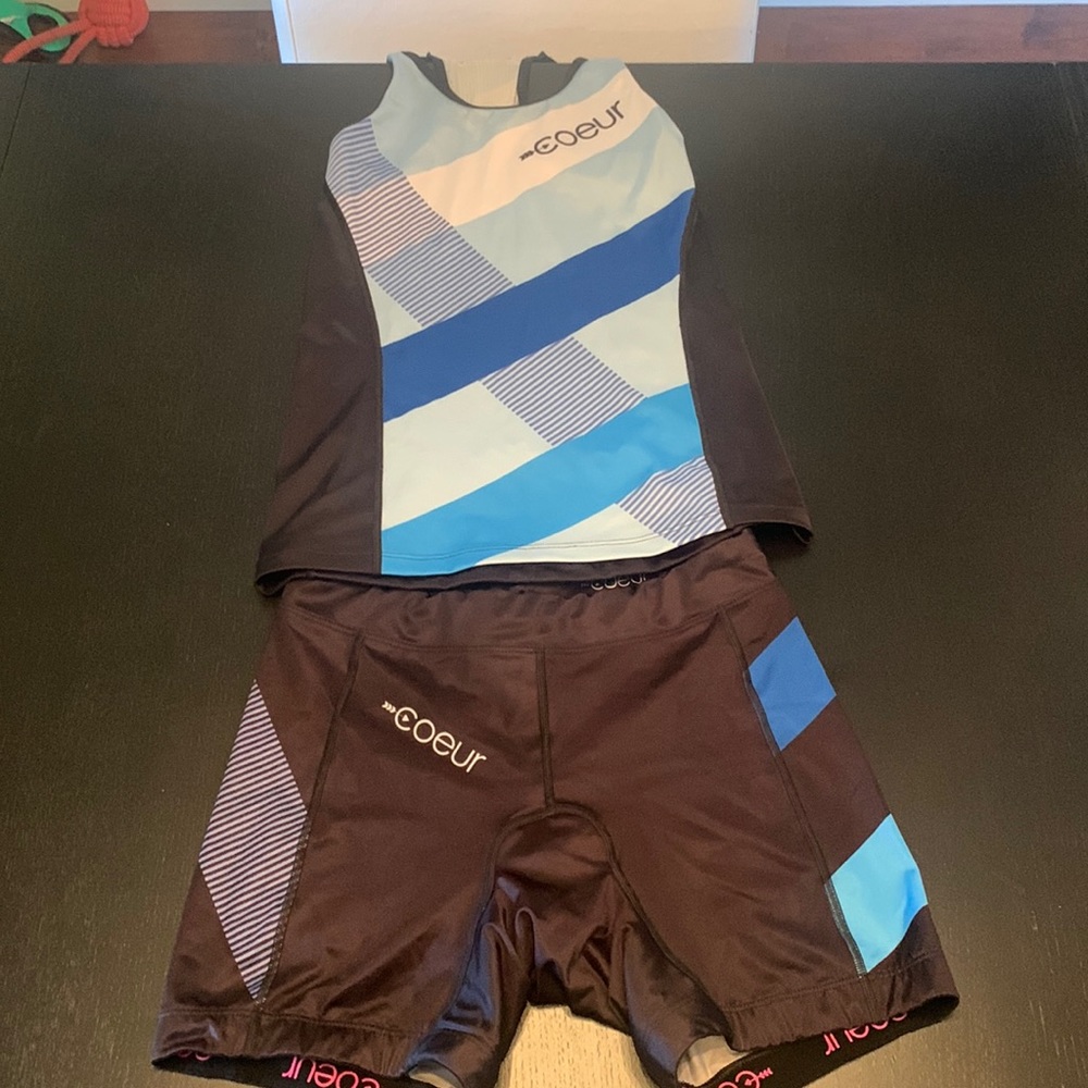 Coeur tri kit. two piece. size medium. worn once!
